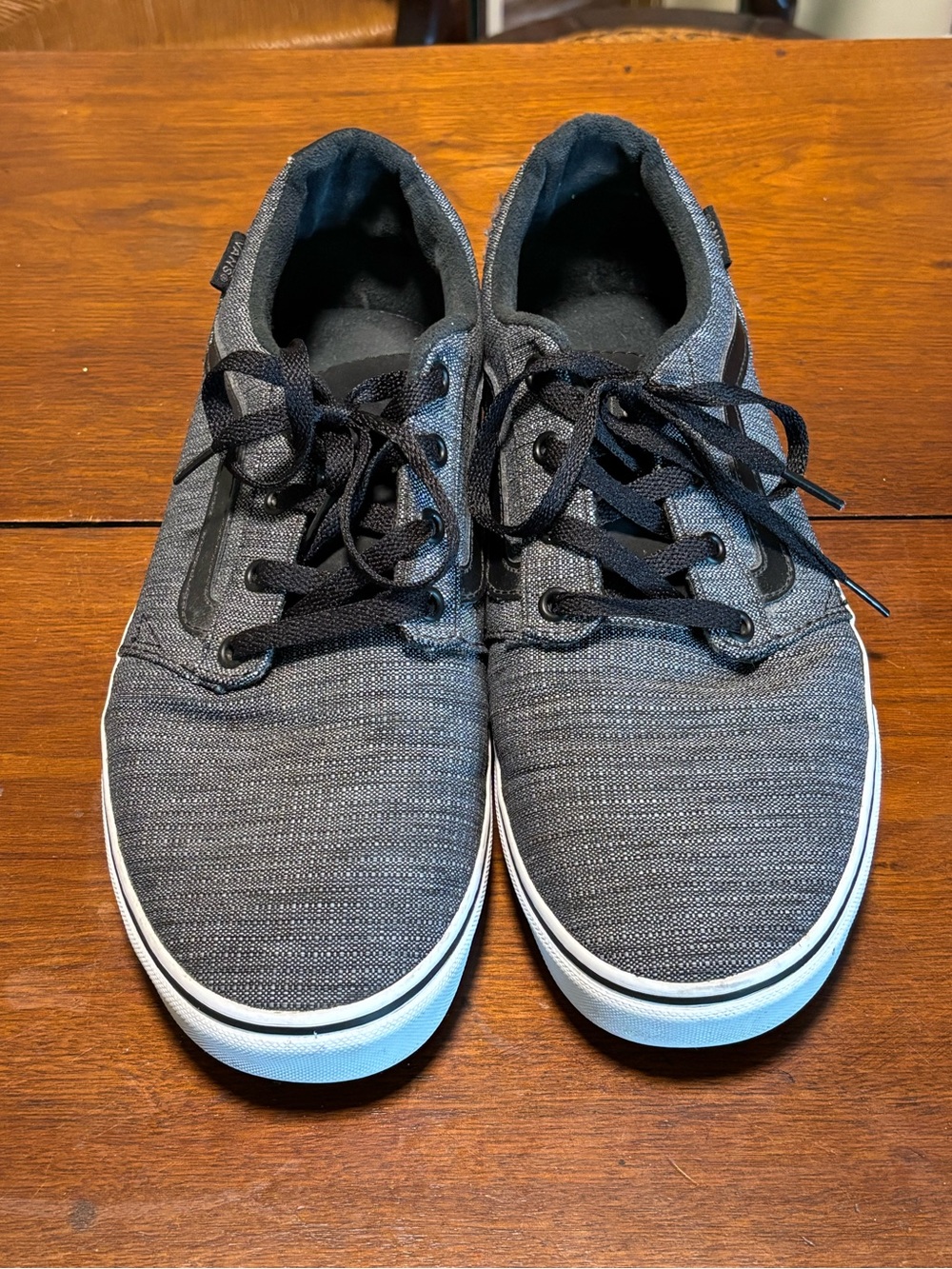 Vans Ward Men’s Ortholite Deluxe Off The Wall 721356 Comfort GrayShoes Size 11